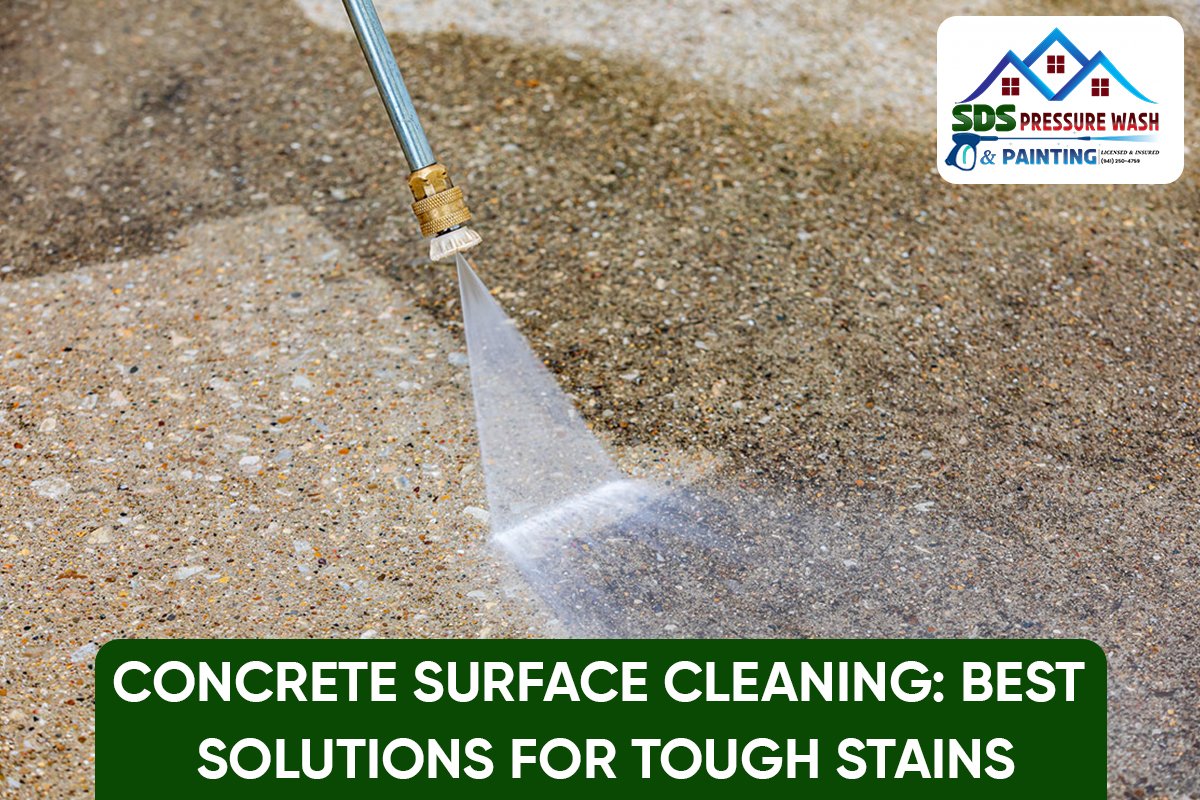 Concrete Surface Cleaning